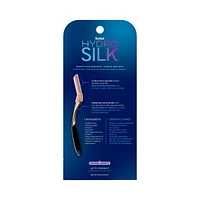Outil de dermaplaning Schick Hydro Silk de style professionnel, 1 manche et 6 têtes de rechange 1 rasoir, 6 têtes de rechange