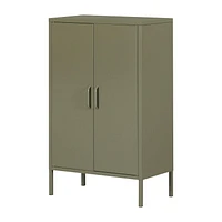 Metal 2-Door Storage Cabinet from the collection Eddison South Shore