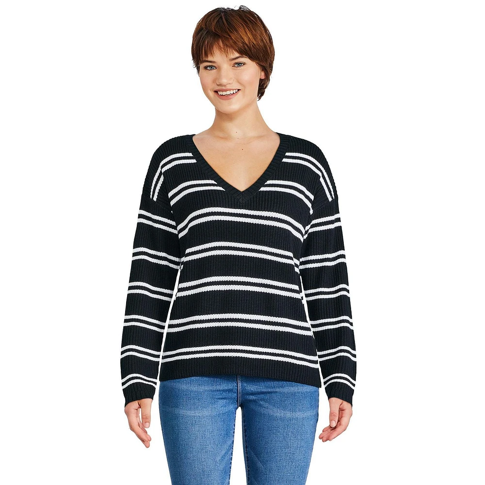 George Women's V-Neckline Sweater
