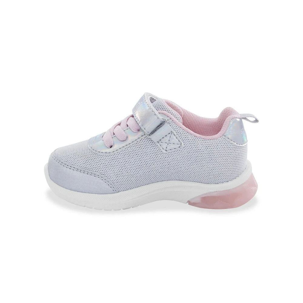 Munchkin by Stride Rite Toddler Girls Lighted Petal Sneaker