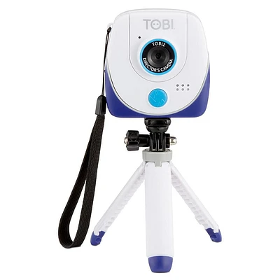 Little Tikes Tobi™ 2 Director’s Camera, High-Definition Camera for Photos and Videos, Green Screen for Special Effects and Backgrounds, Flip-Out Selfie Camera, Selfie Stick, Auto Timer, and Tripod