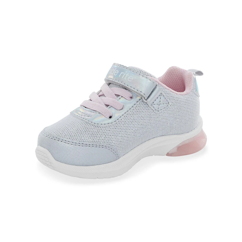 Munchkin by Stride Rite Toddler Girls Lighted Petal Sneaker