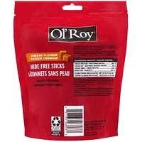 Bâtonnets sans peau saveur fromage Ol’ Roy 18 bâtonnets (230 g)