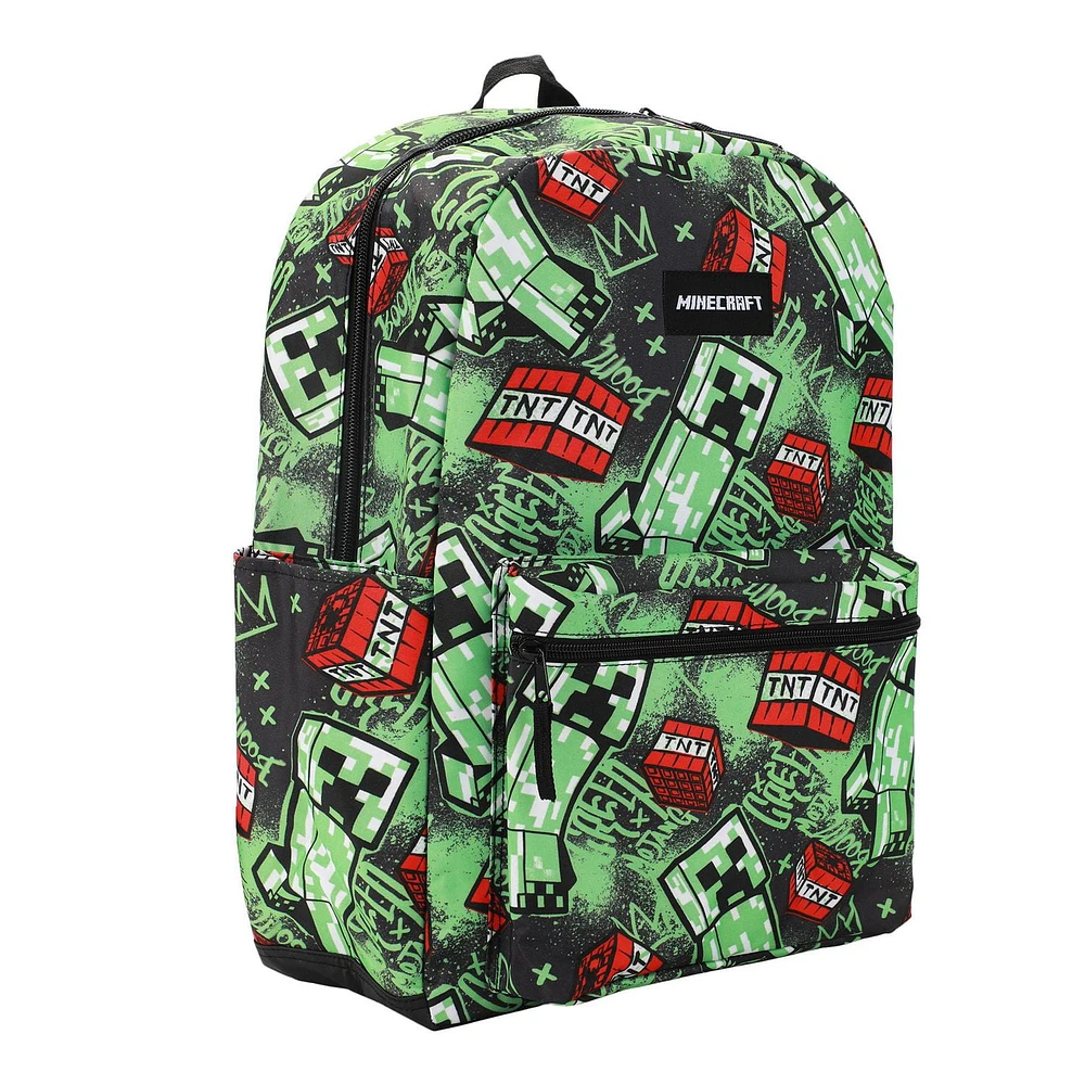 Minecraft Backpack, 17" Minecraft Backpack