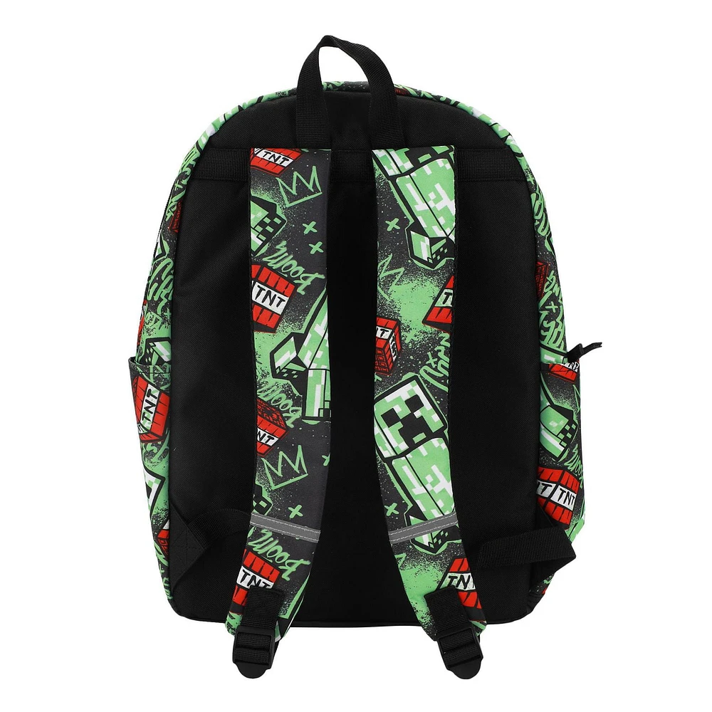 Minecraft Backpack, 17" Minecraft Backpack