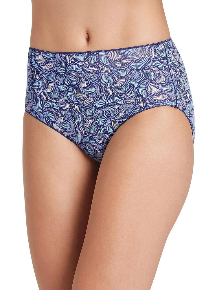 Jockey Essentials Women's No Panty Line Brief Underwear - 3 pack