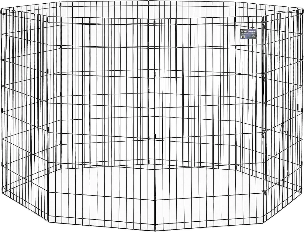 Stylo d’exercice noir Midwest 8 panneaux sans porte
