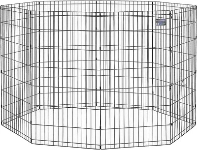 Stylo d’exercice noir Midwest 8 panneaux sans porte