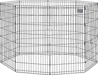 Stylo d’exercice noir Midwest 8 panneaux sans porte