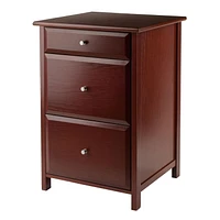 Winsome Delta File Cabinet Walnut Finish - 94321