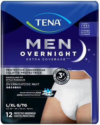 Culottes protectrices TENA Men Super Plus G/TG, 14ct. Protéger contre les fuites.