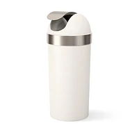 Umbra Venti 16-Gallon (62L) Trash Can with Swing Top Lid