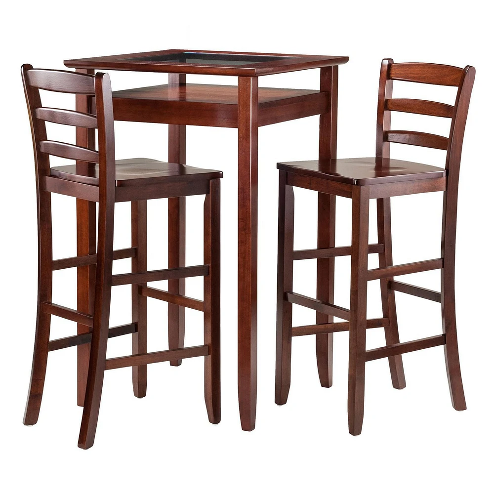 Halo 3PC pub table & ladder back stool