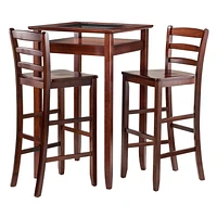 Halo 3PC pub table & ladder back stool