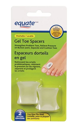 Equate Gel Toe Spacers, Toe Spacers