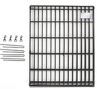 MidWest Black Foldable Exercise Dog Pen 8 Panels