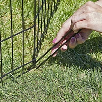 MidWest Black Foldable Exercise Dog Pen 8 Panels