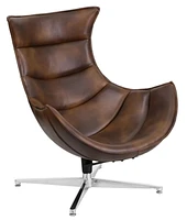 Canadian Retro Lounge Chair Raw Brown