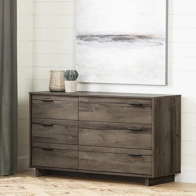 South Shore Fynn 6-Drawer  Dresser