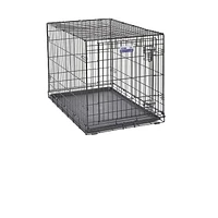 Midwest iCrate Caisson à chien pliable en métal noir