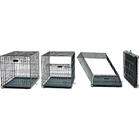 Midwest iCrate Caisson à chien pliable en métal noir