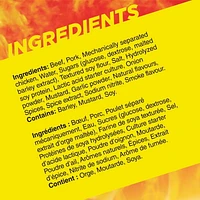 Slim Jim Originale, 27.5g/1 compte bâtonnets de viande protéiné originale Slim Jim avec sans saveurs artificiels