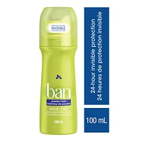 Ban Roll-On Antiperspirant Deodorant - Powder Fresh, 100 mL