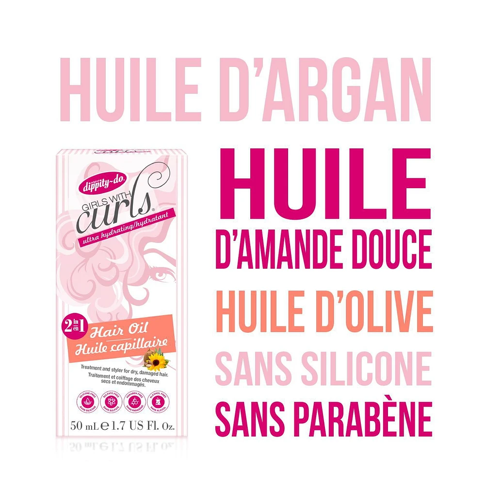 dippity-do GIRLS WITH curls Huile capillaire
