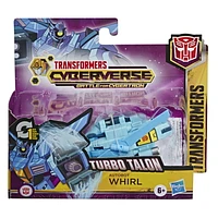 Transformers Toys Cyberverse Action Attackers: 1-Step Changer Autobot Whirl Action Figure