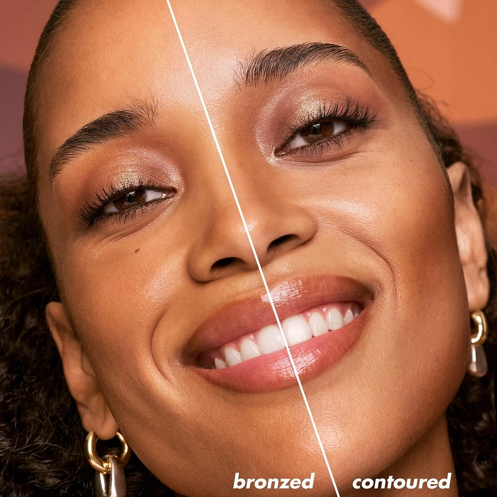 e.l.f. Cosmetics Bronzant & Contour Liquide Camo Facile à estomper,, 4ml