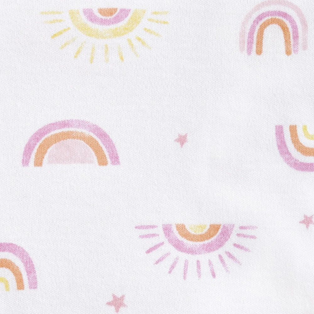 HALO® SleepSack® Wearable Blanket - 100% Cotton - Sunshine Rainbows LG