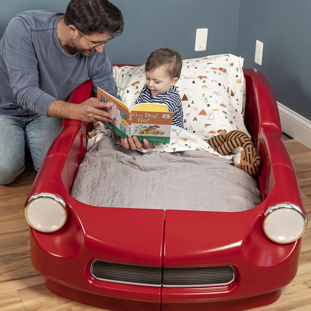 Step2 Roadster Toddler-To-Twin Bed (Red)