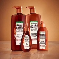 GARNIER Whole Blends Coconut Oil & Cocoa Butter Contrôle les frisottis Shampooing 828 ml