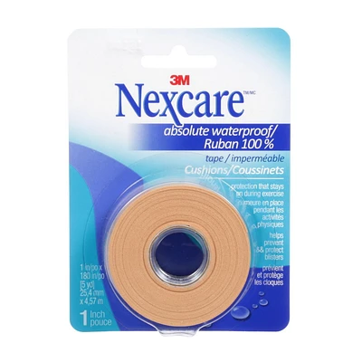 Nexcare™ Absolute Waterproof First Aid Tape, 1 in x 180 in, Nexcare™ Wterproof FA Tape 731