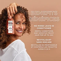 Garnier Whole Blends Coconut Oil & Cocoa Butter Leave-In Treatment, 150 mL, Smoothing Oil for frizzy hair