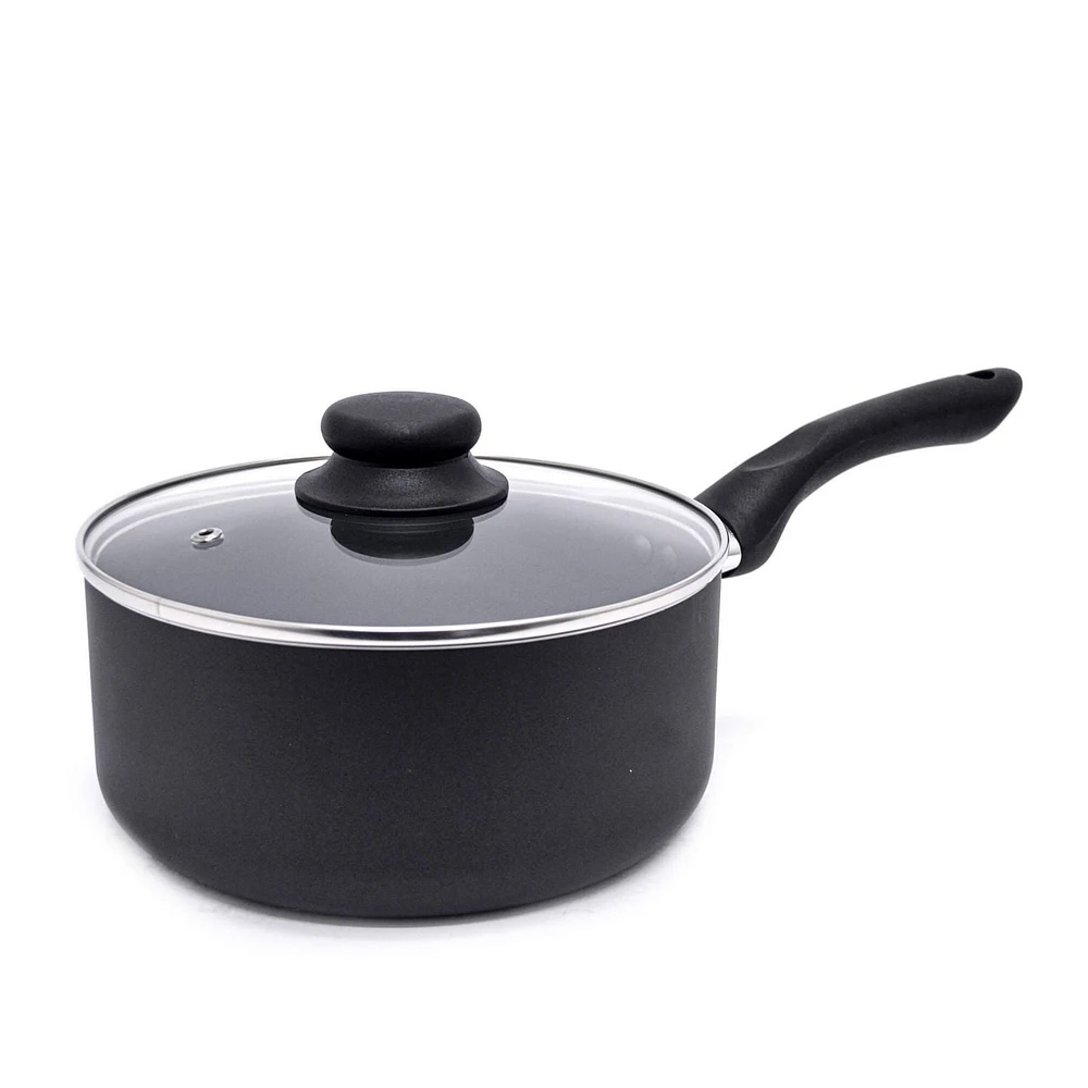 Starbasix 2.8L (3Qt) Saucepan with Lid, Non-stick coating