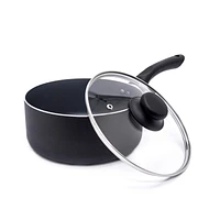 Starbasix 2.8L (3Qt) Saucepan with Lid, Non-stick coating