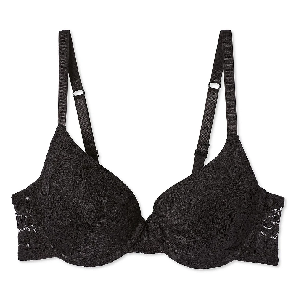 Soutien-gorge à coques en dentelle George pour femmes Tailles 32A-36D