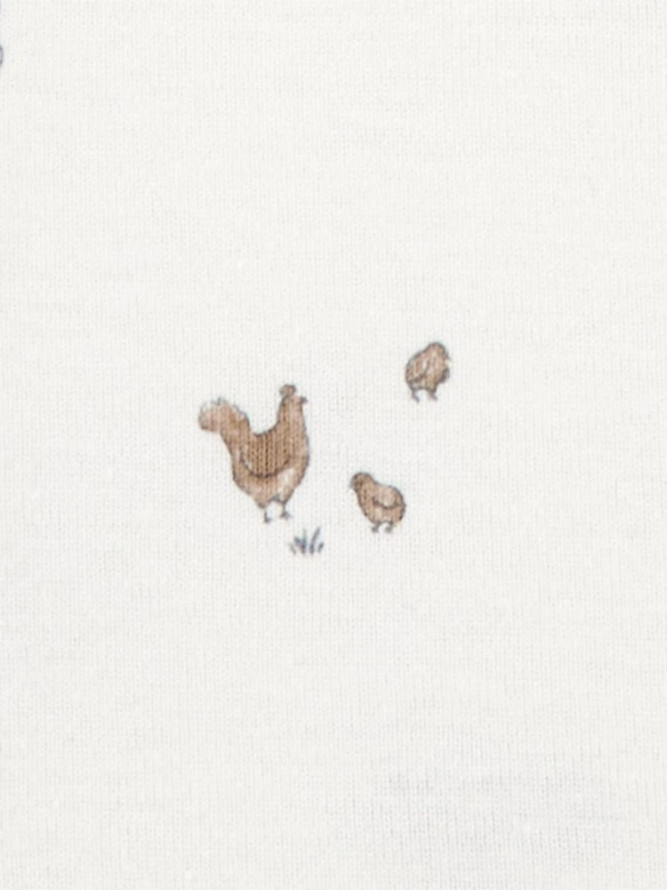 Carter's Child of Mine – Cache-couches pour bébé Ferme neutre, lot de 3
