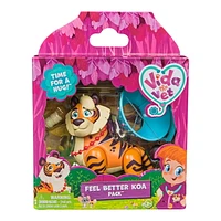 Vida the Vet, Feel Better Koa Pack with Koa Action Figure, a Cast and a Recovery Cone Accessory, Kids Toys for Girls & Boys Ages 3 and up