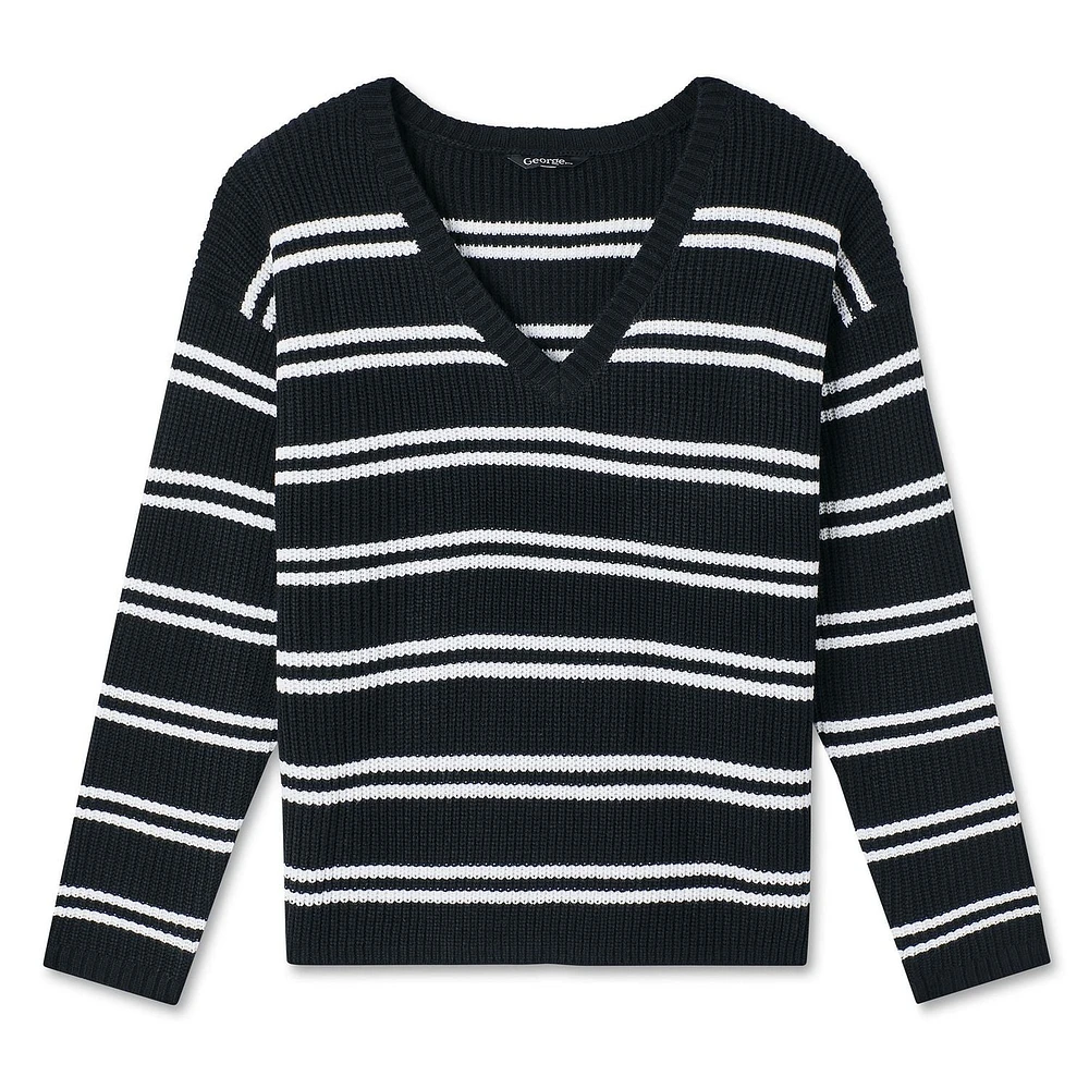 George Women's V-Neckline Sweater