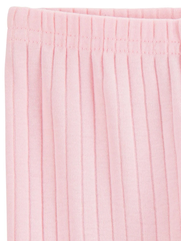 Carter's Child of Mine Baby Girls' Pink/Gray Pants, 2-Pack, Sizes Preemie-18 Months