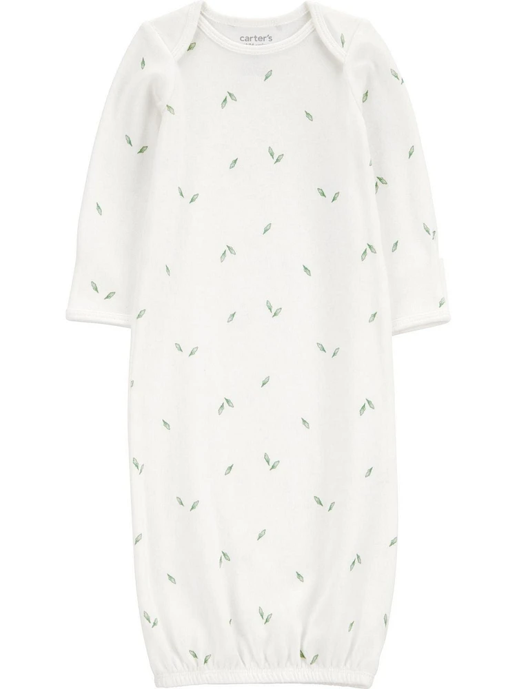 Carter's Child of Mine - Robe bébé à feuilles blanches