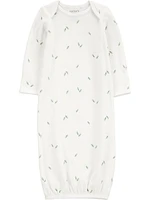 Carter's Child of Mine - Robe bébé à feuilles blanches