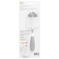 Munchkin Bristle Bottle Brush, Grey