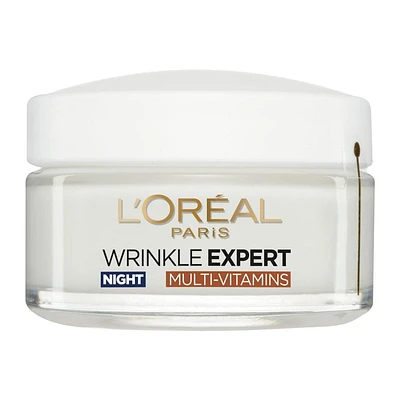 L'Oréal Paris Wrinkle Expert Night Face Moisturizer 65+, 50 mL