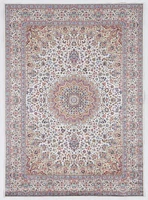 Emerald Milton Red & Blue 6'7" x 9'7" Area Rug