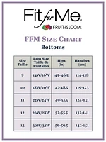 Fruit of the Loom Women's Fit for Me Cotton Brief, 5-Pack, Sizes: 9-13