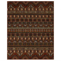 Mohawk Home Shaftesbury Red Woven Polyester Area Rug