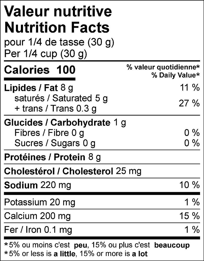 Saputo Fromage Taco Nacho râpé 1 kg